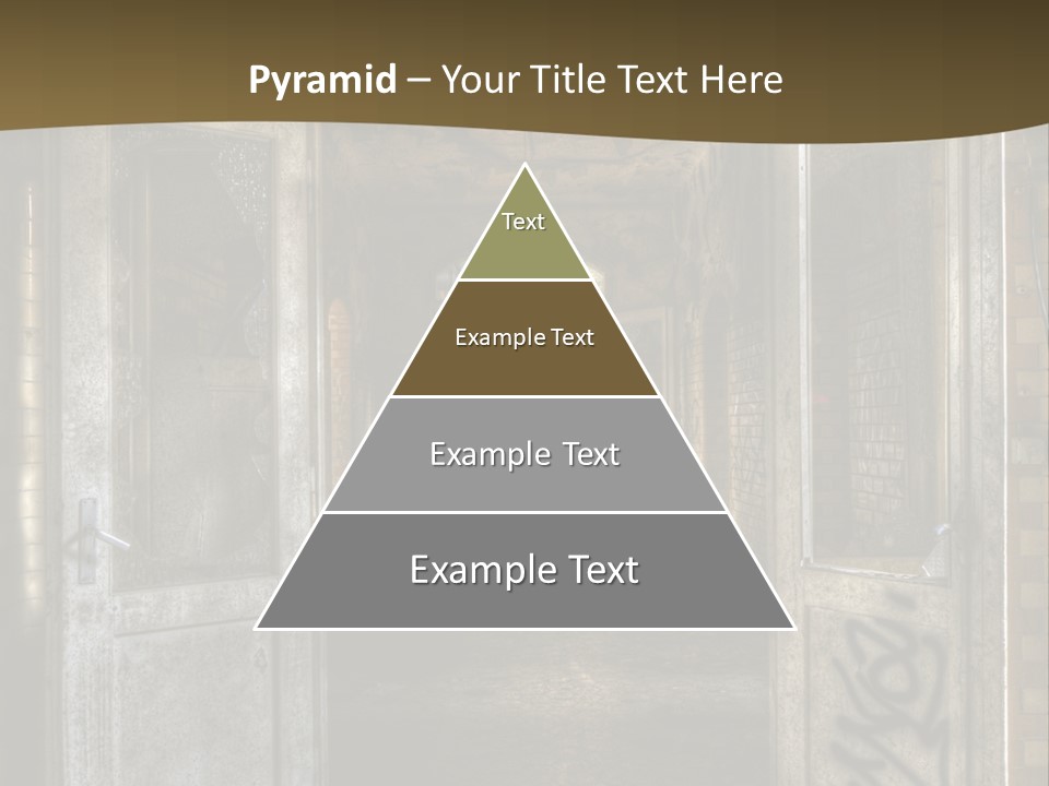 Hospital Gang Sanierung PowerPoint Template