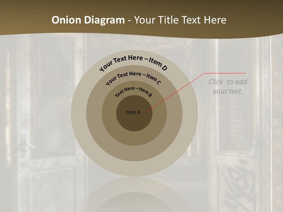 Hospital Gang Sanierung PowerPoint Template