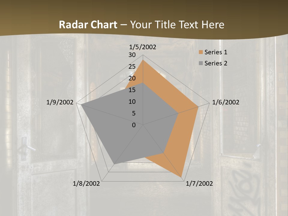 Hospital Gang Sanierung PowerPoint Template
