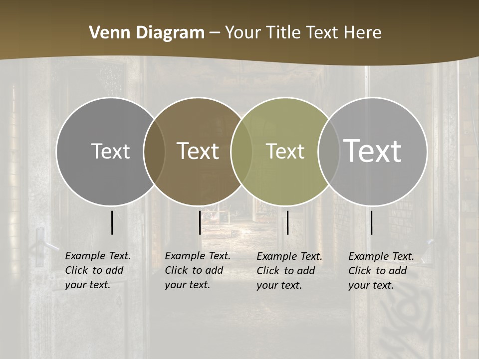 Hospital Gang Sanierung PowerPoint Template
