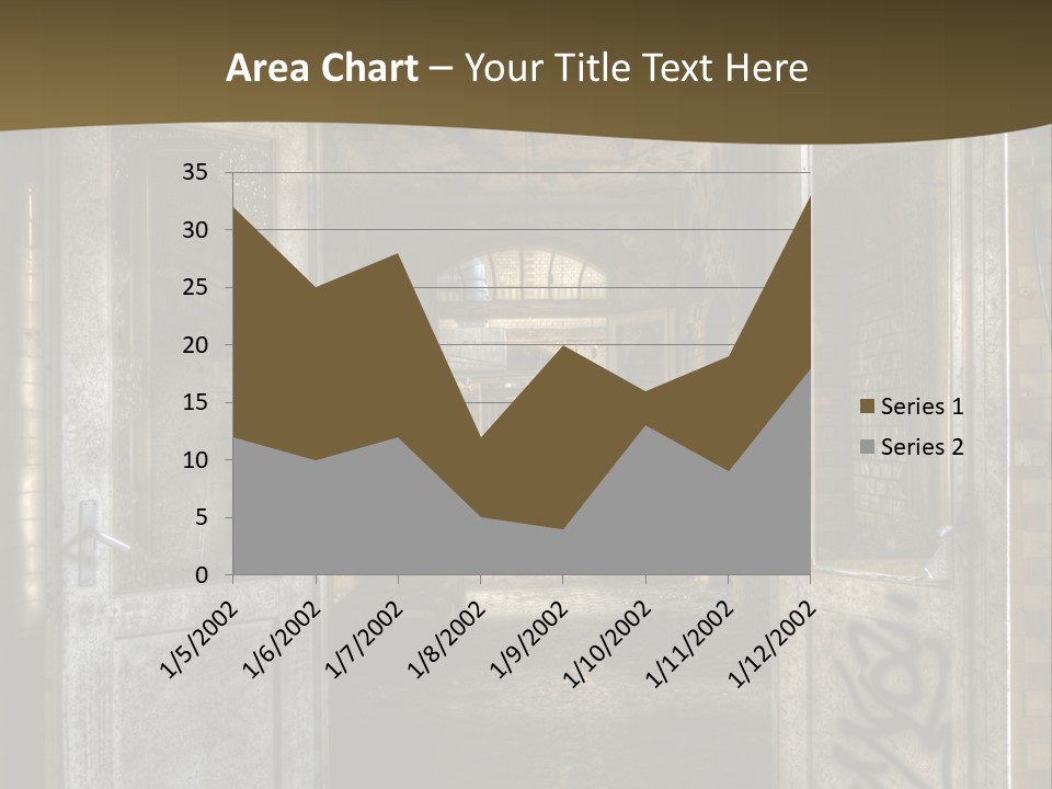 Hospital Gang Sanierung PowerPoint Template