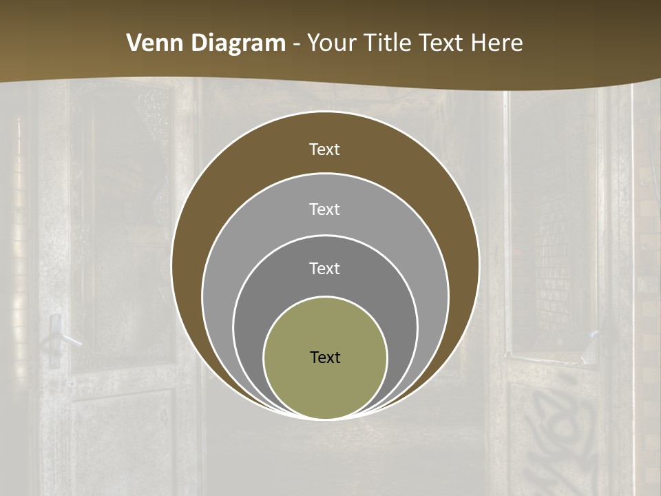 Hospital Gang Sanierung PowerPoint Template