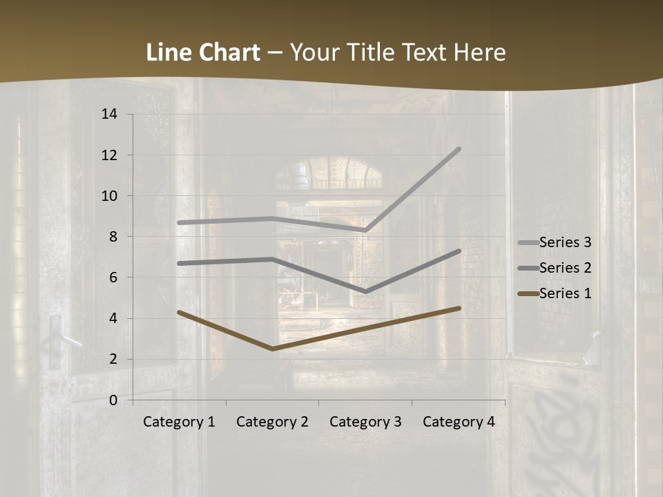 Hospital Gang Sanierung PowerPoint Template