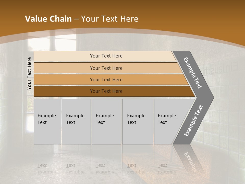 Vandalismus Raum Tristesse PowerPoint Template