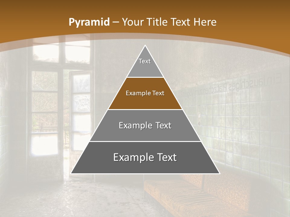 Vandalismus Raum Tristesse PowerPoint Template