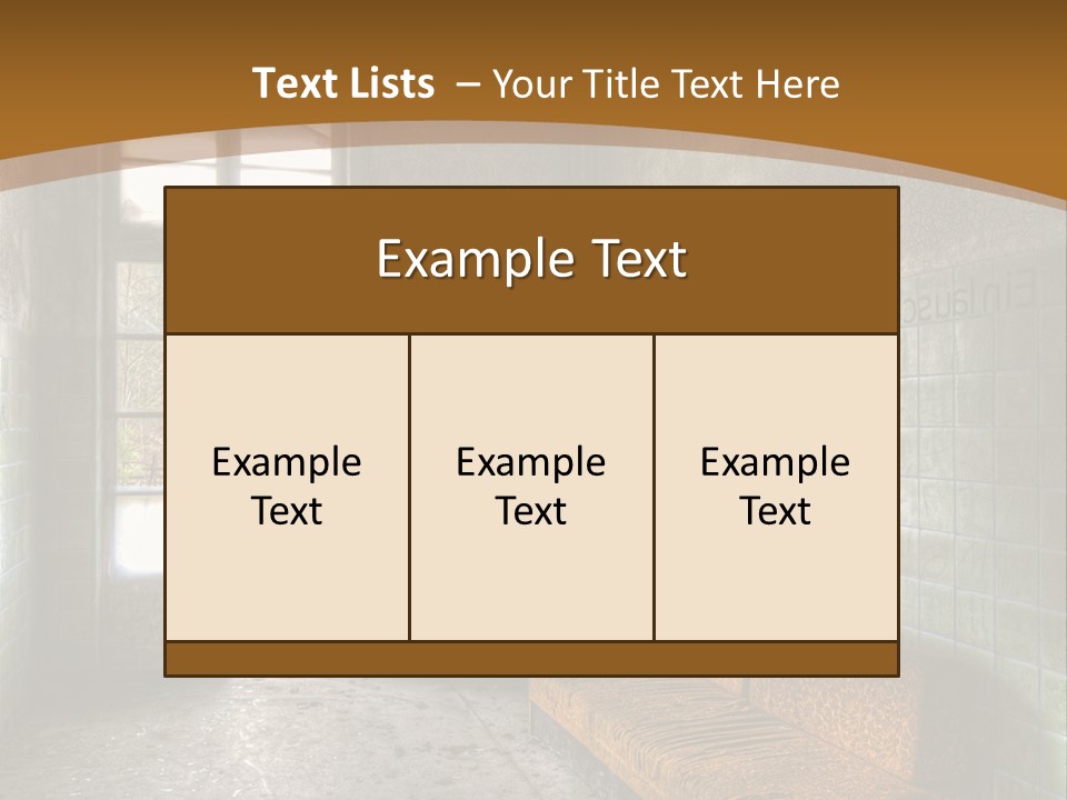 Vandalismus Raum Tristesse PowerPoint Template