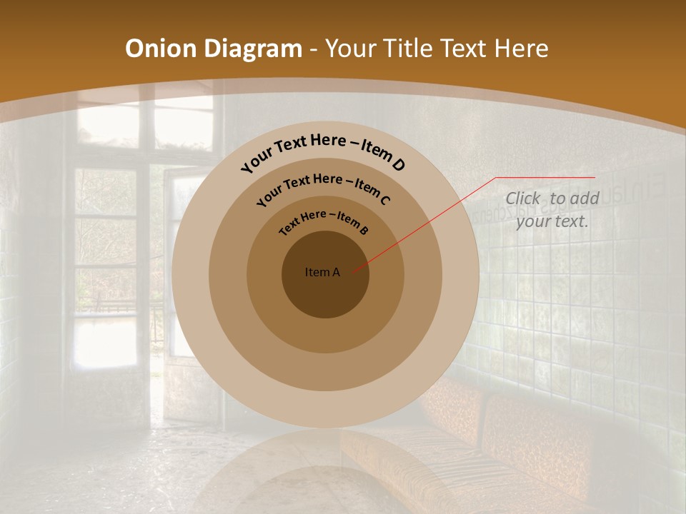 Vandalismus Raum Tristesse PowerPoint Template