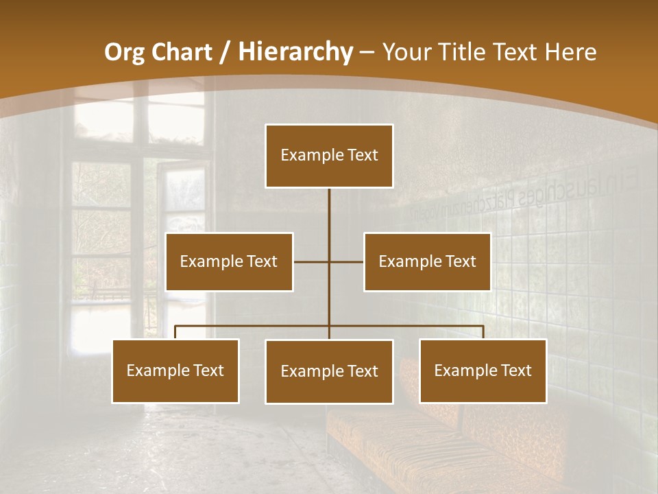Vandalismus Raum Tristesse PowerPoint Template