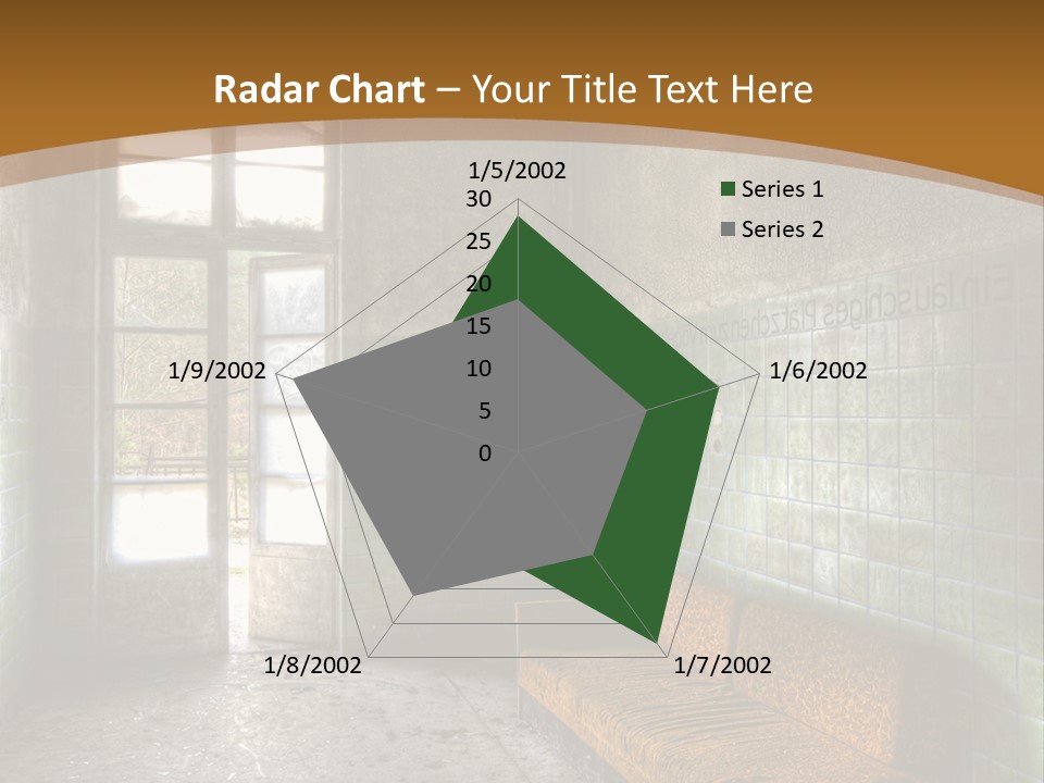Vandalismus Raum Tristesse PowerPoint Template