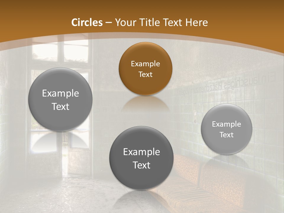 Vandalismus Raum Tristesse PowerPoint Template