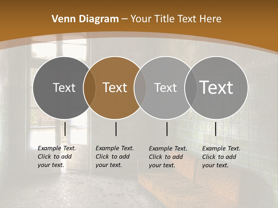 Vandalismus Raum Tristesse PowerPoint Template