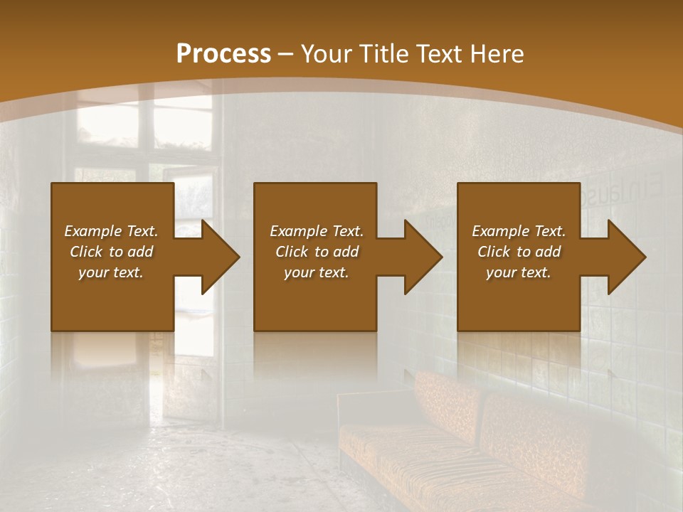 Vandalismus Raum Tristesse PowerPoint Template