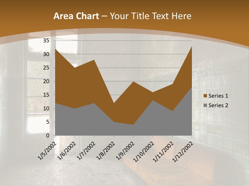 Vandalismus Raum Tristesse PowerPoint Template