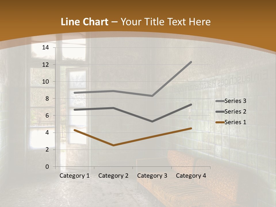 Vandalismus Raum Tristesse PowerPoint Template