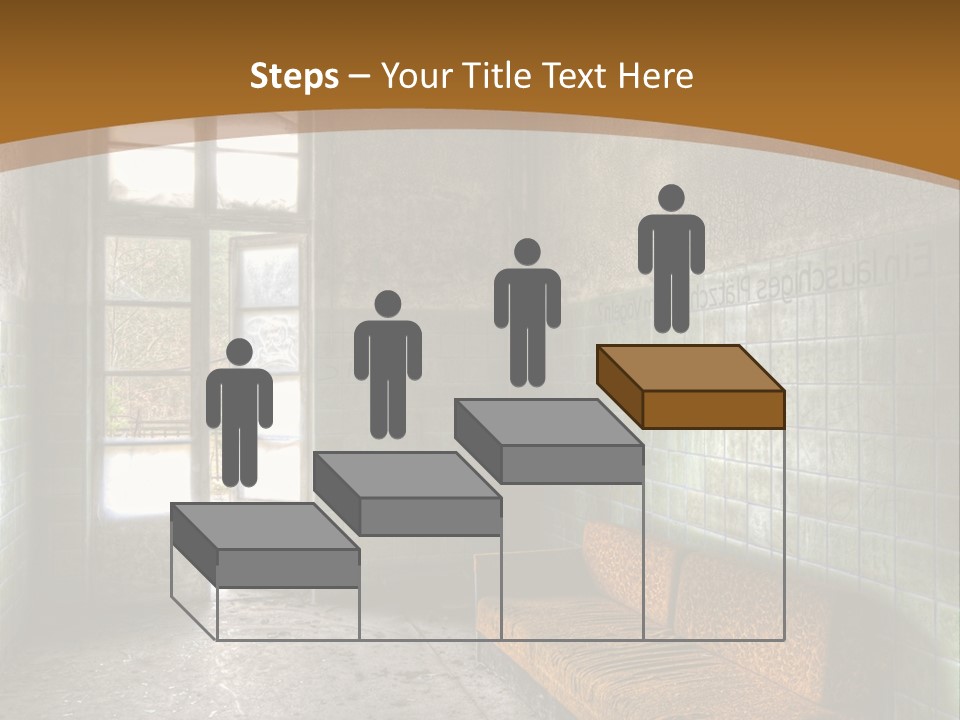 Vandalismus Raum Tristesse PowerPoint Template