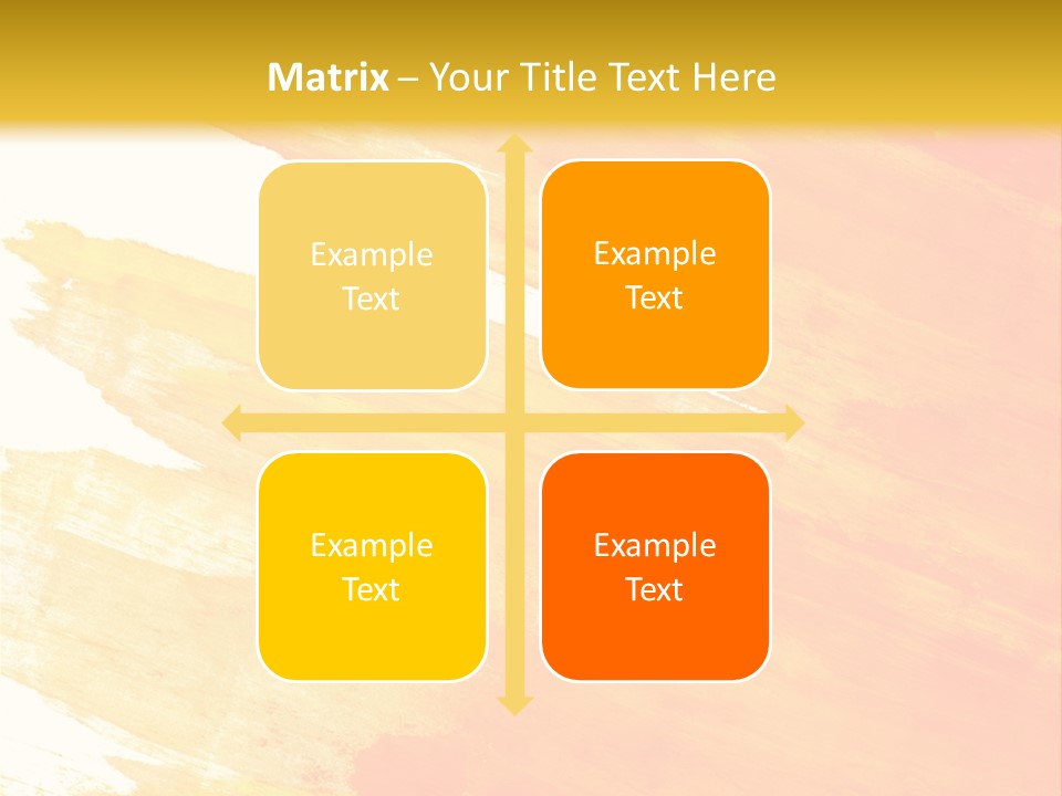 Ink Painted Rough PowerPoint Template