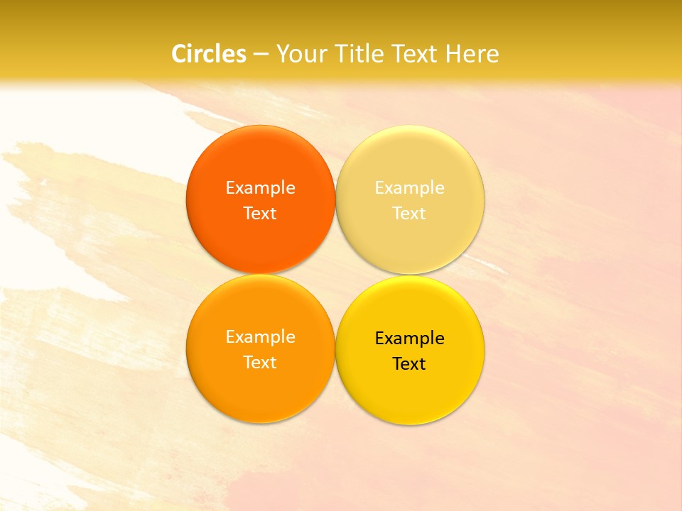 Ink Painted Rough PowerPoint Template