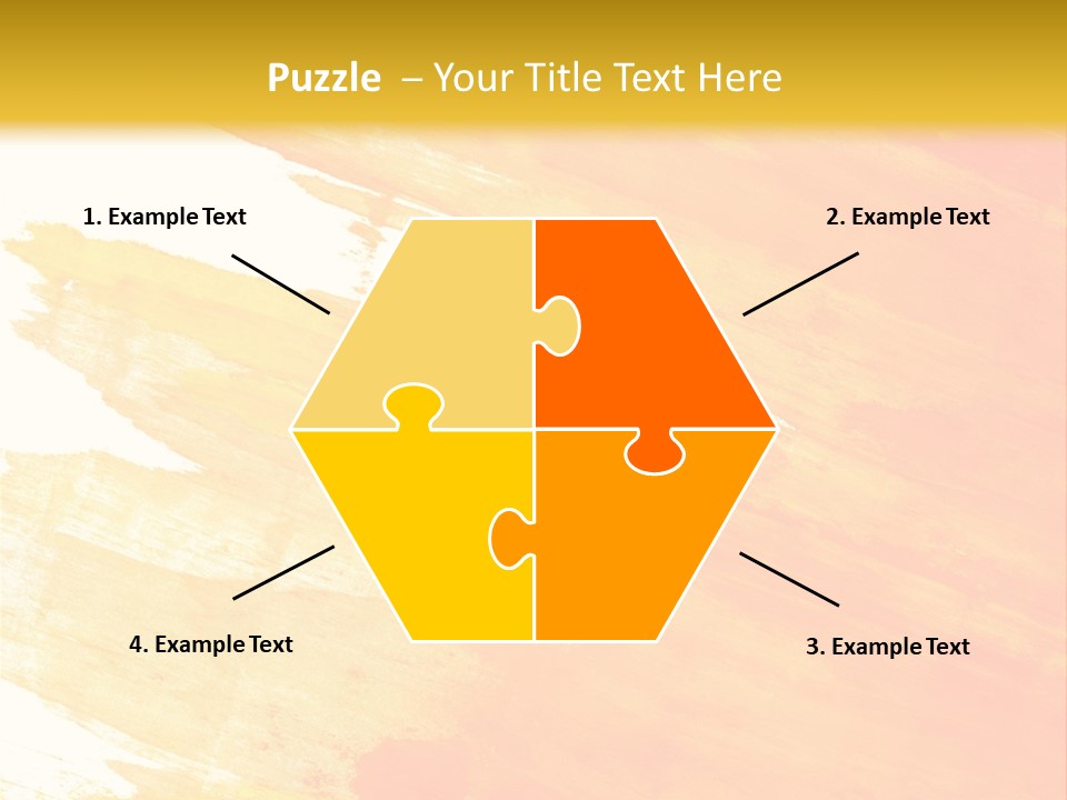 Ink Painted Rough PowerPoint Template