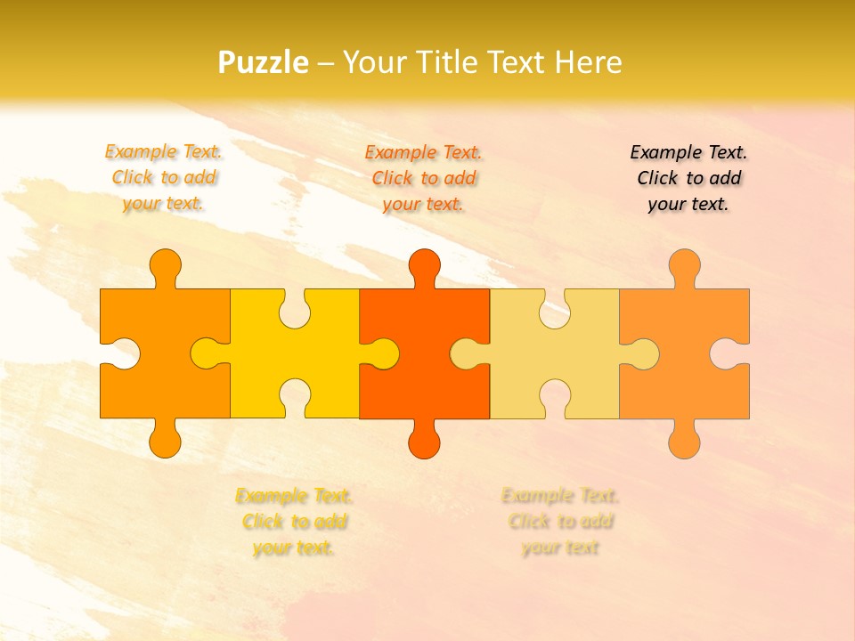 Ink Painted Rough PowerPoint Template