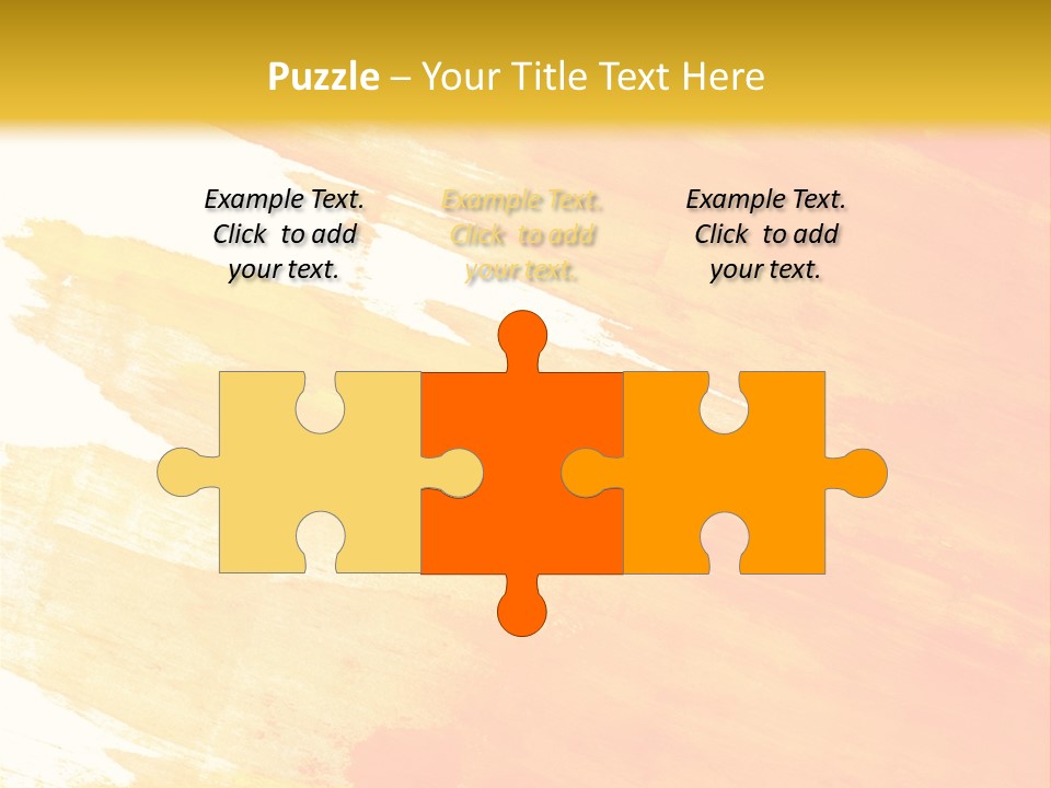 Ink Painted Rough PowerPoint Template