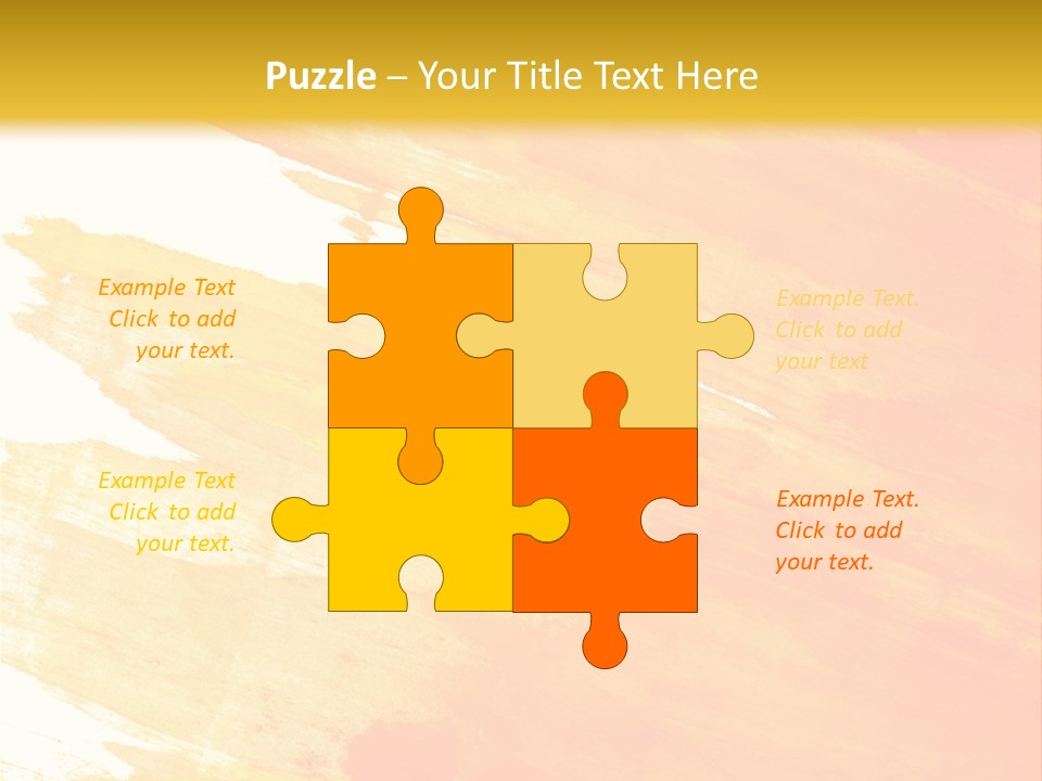 Ink Painted Rough PowerPoint Template