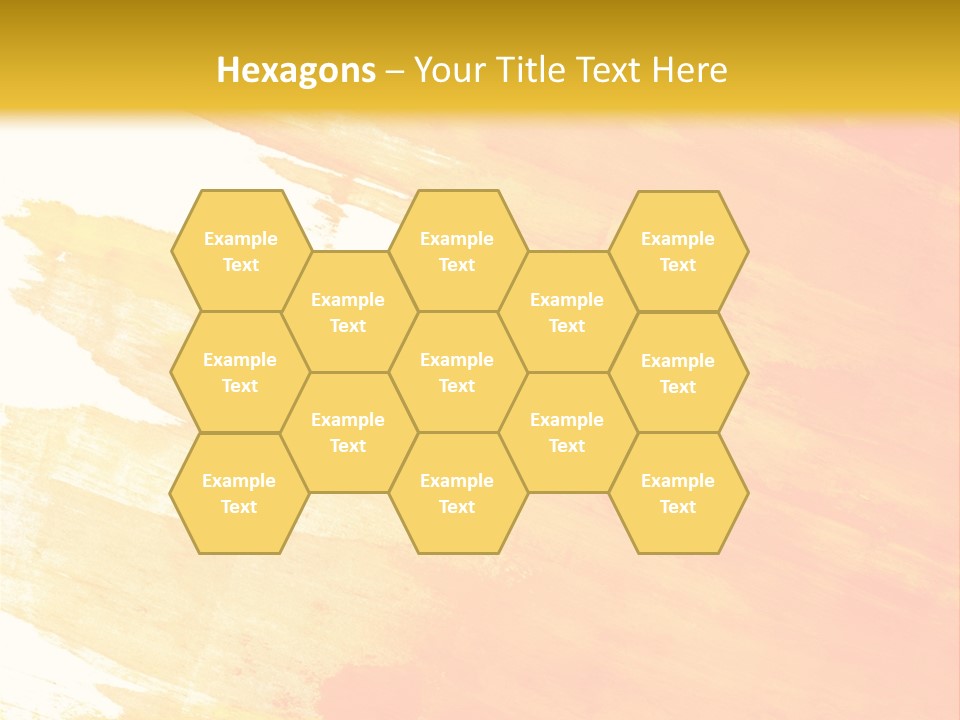 Ink Painted Rough PowerPoint Template