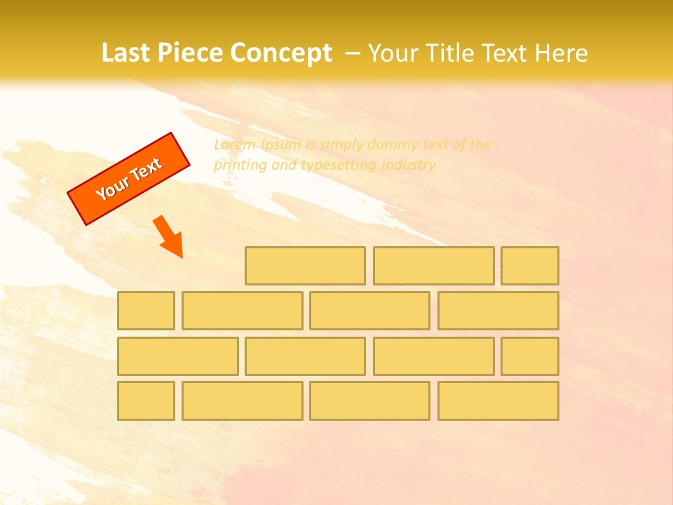 Ink Painted Rough PowerPoint Template
