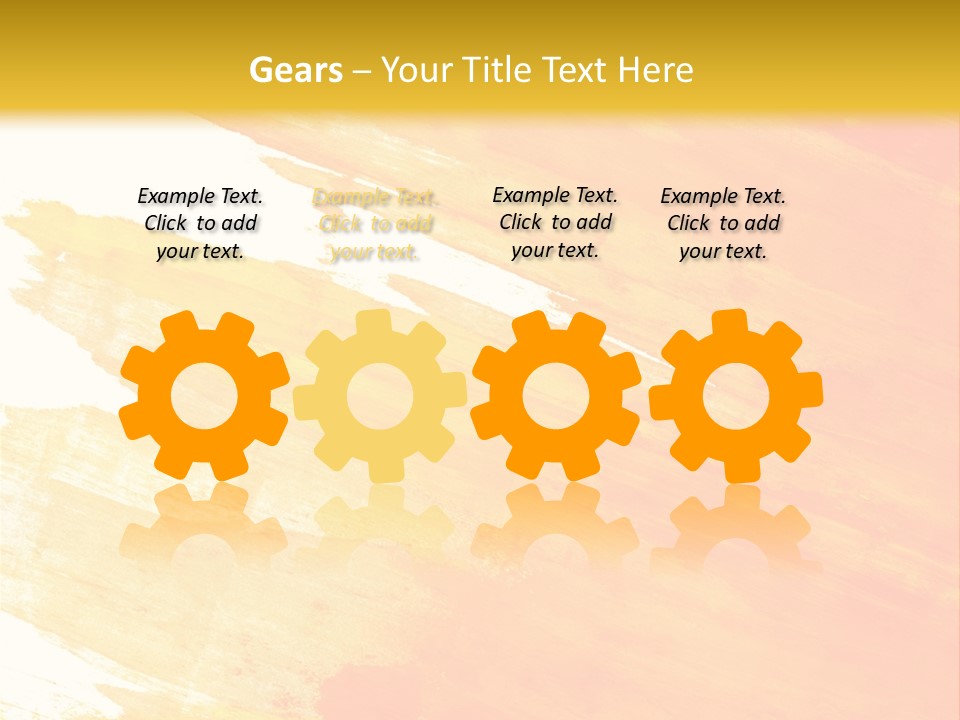 Ink Painted Rough PowerPoint Template