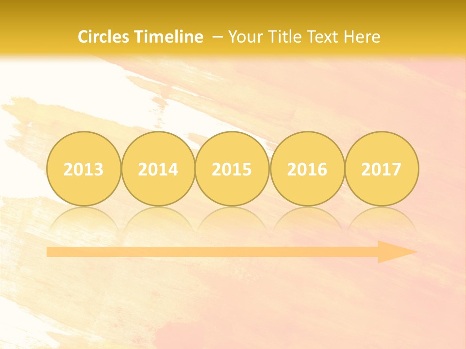 Ink Painted Rough PowerPoint Template