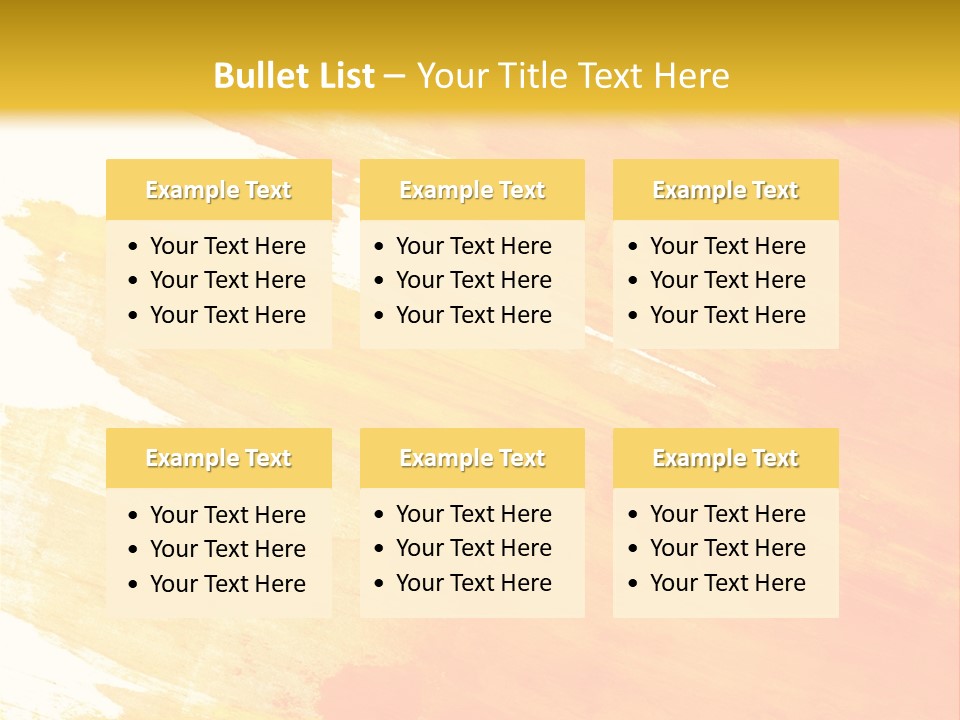 Ink Painted Rough PowerPoint Template