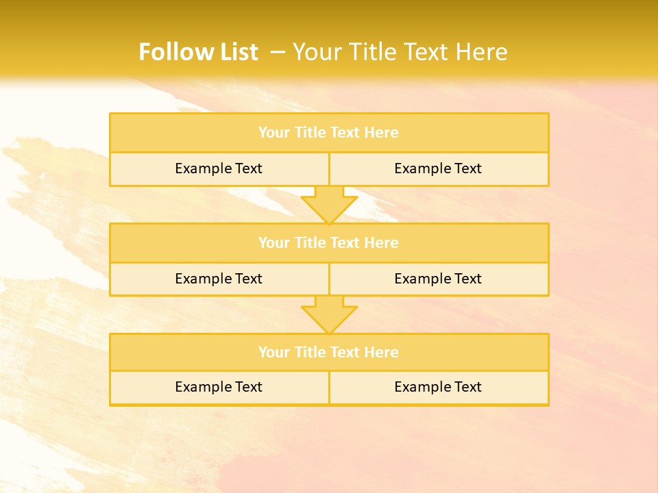 Ink Painted Rough PowerPoint Template