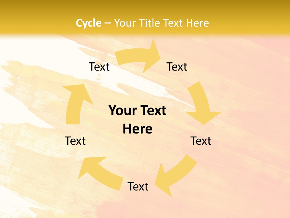 Ink Painted Rough PowerPoint Template