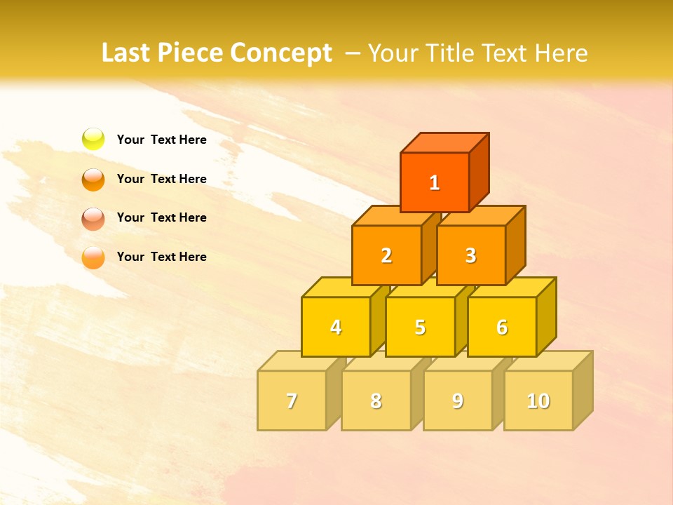 Ink Painted Rough PowerPoint Template