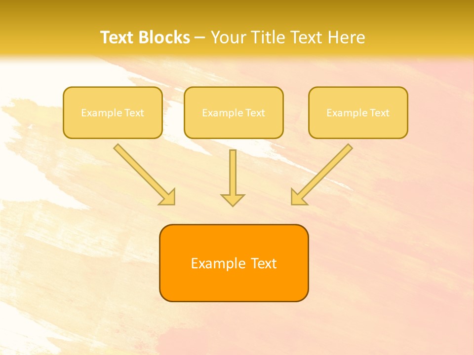 Ink Painted Rough PowerPoint Template