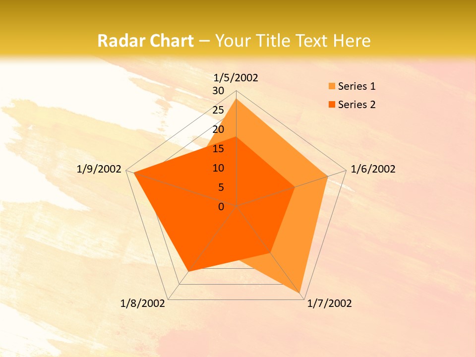 Ink Painted Rough PowerPoint Template