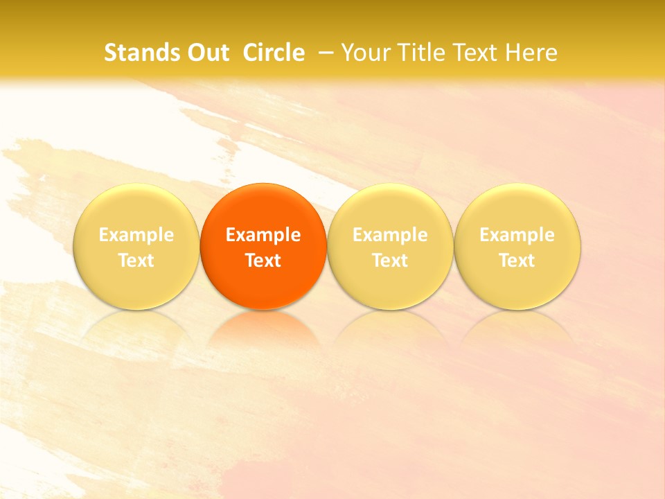 Ink Painted Rough PowerPoint Template