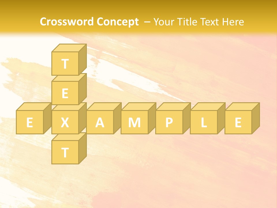 Ink Painted Rough PowerPoint Template