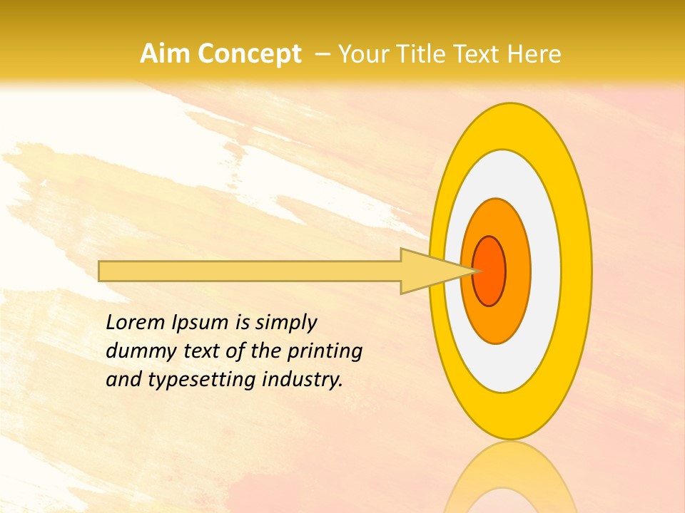 Ink Painted Rough PowerPoint Template