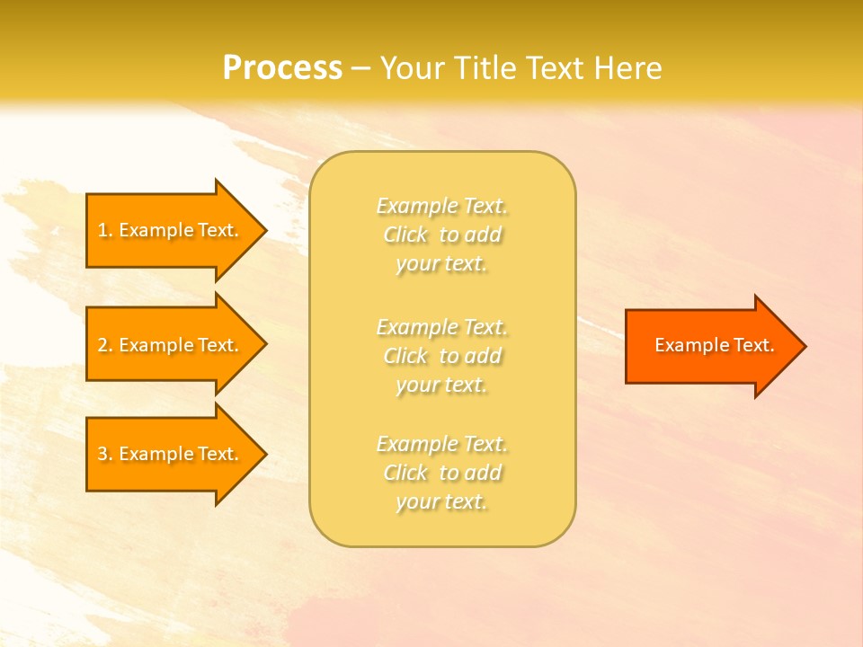 Ink Painted Rough PowerPoint Template