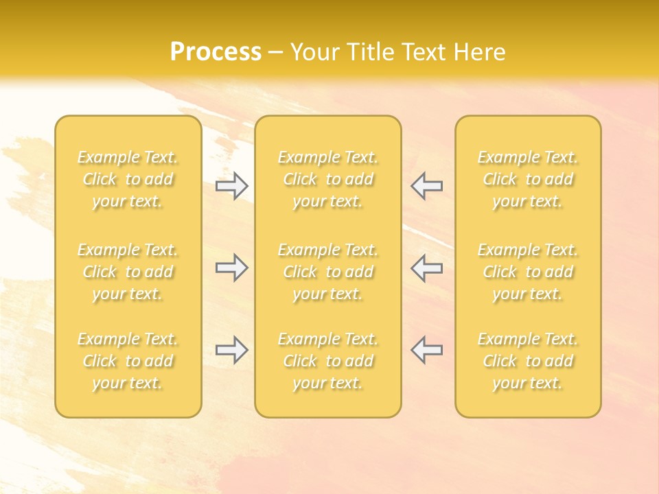 Ink Painted Rough PowerPoint Template