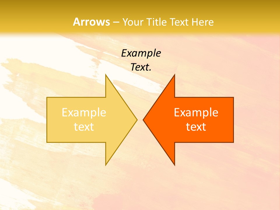 Ink Painted Rough PowerPoint Template