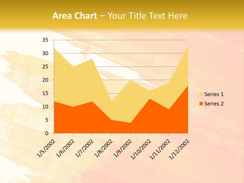 Ink Painted Rough PowerPoint Template