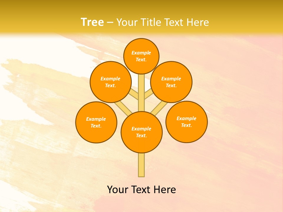 Ink Painted Rough PowerPoint Template