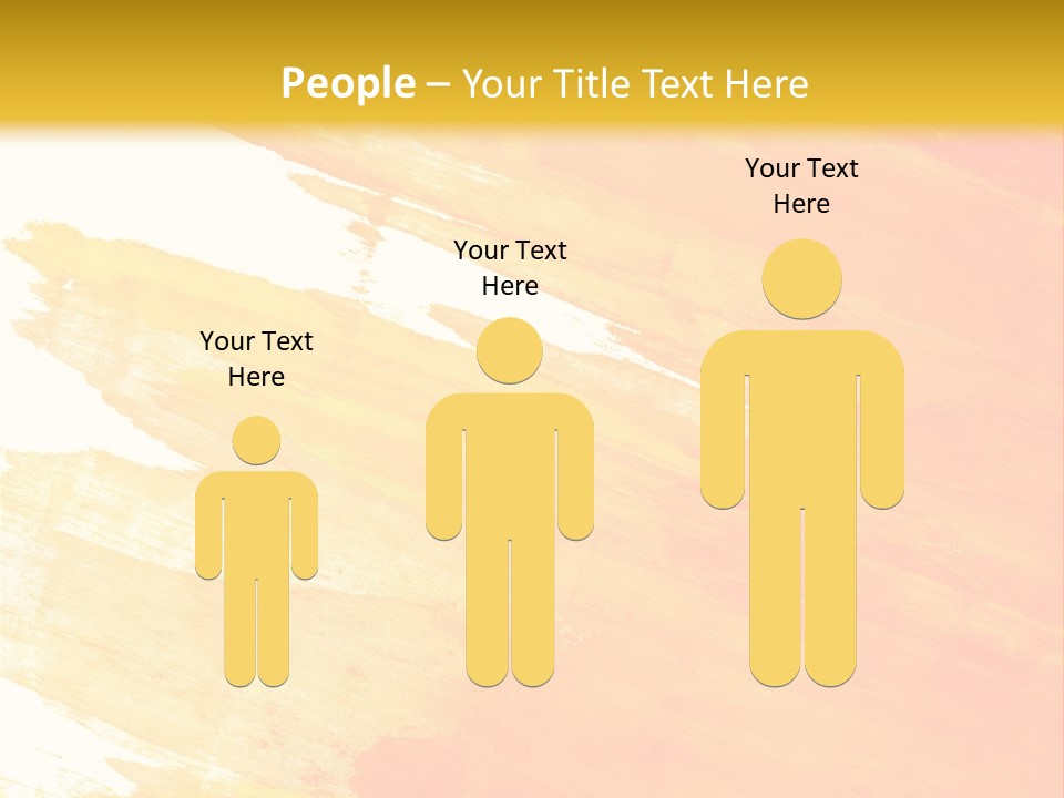 Ink Painted Rough PowerPoint Template