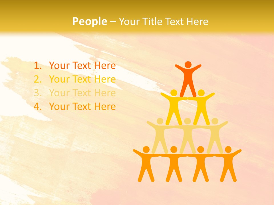 Ink Painted Rough PowerPoint Template