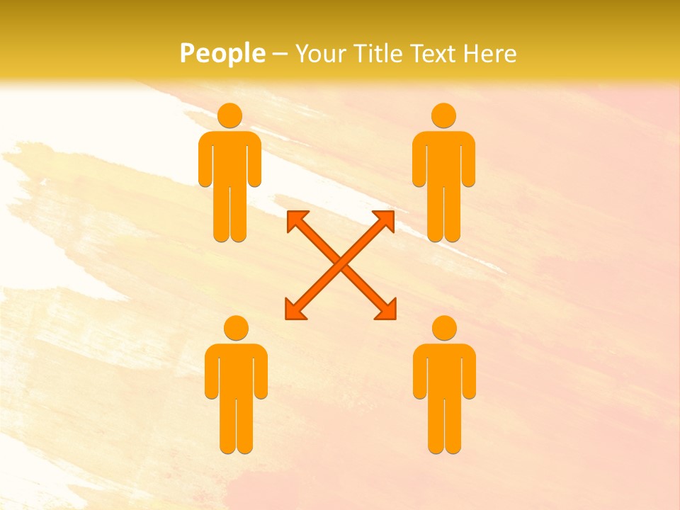 Ink Painted Rough PowerPoint Template