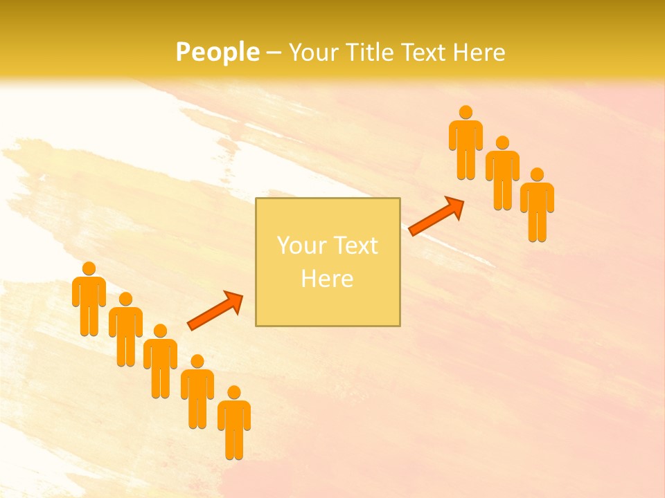 Ink Painted Rough PowerPoint Template