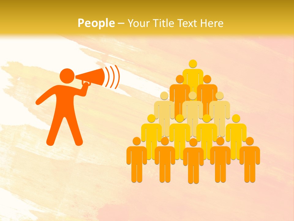 Ink Painted Rough PowerPoint Template