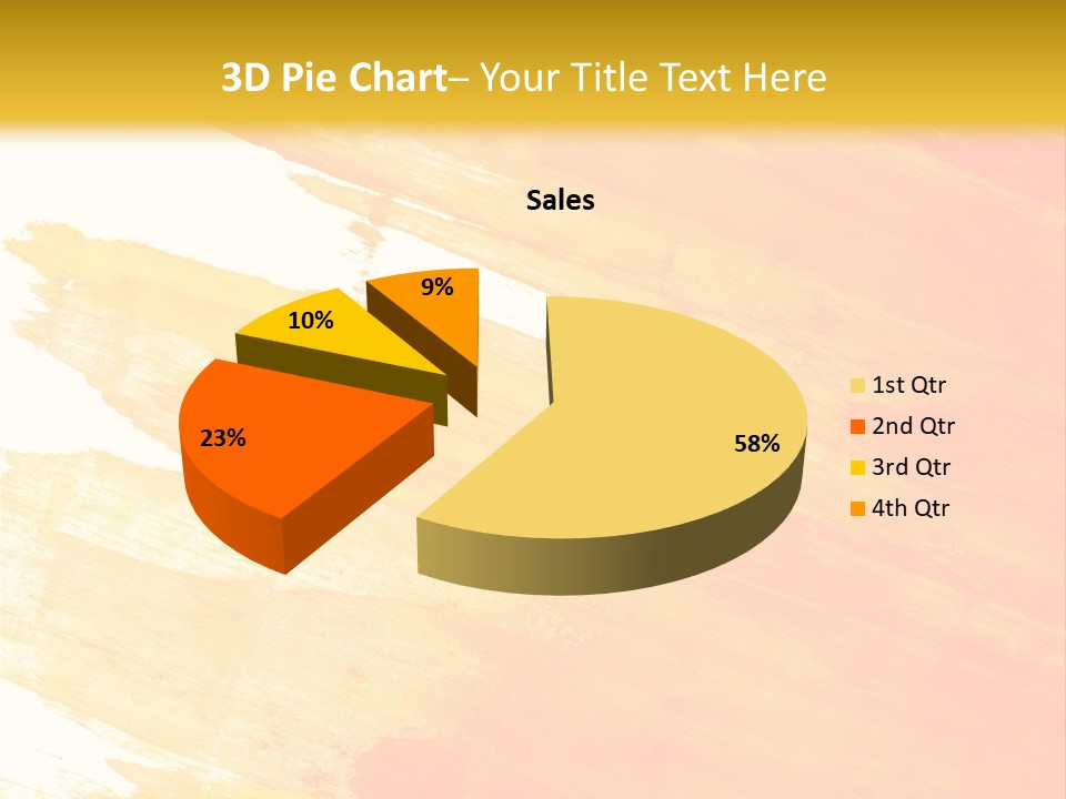 Ink Painted Rough PowerPoint Template