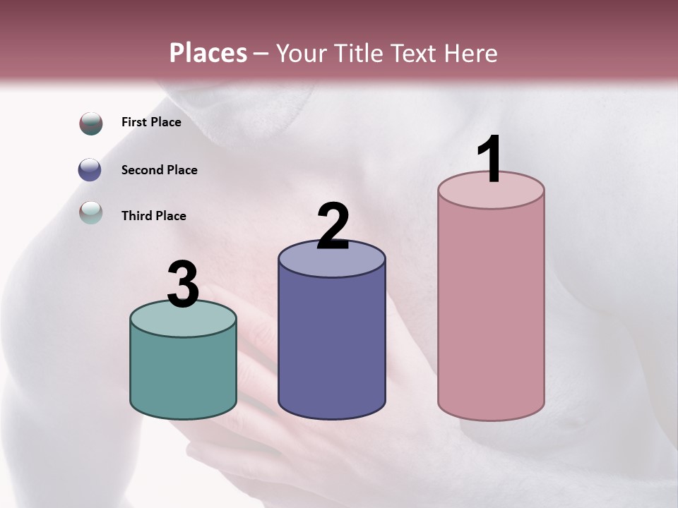 Mensch Burnout Schmerzen PowerPoint Template